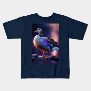 Farm Goose Art Kids T-Shirt